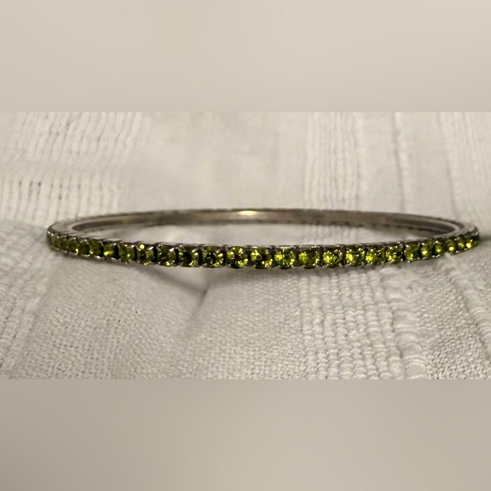 Peridot Tennis Bracelet